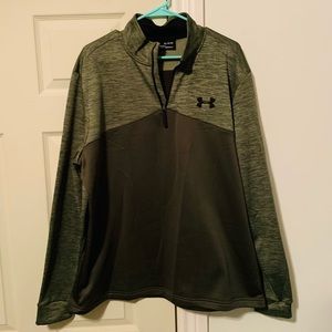 Olive Under Armour 1/4 Zip Pullover